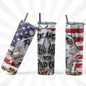 Red, White & Ruthless 20oz Tumbler